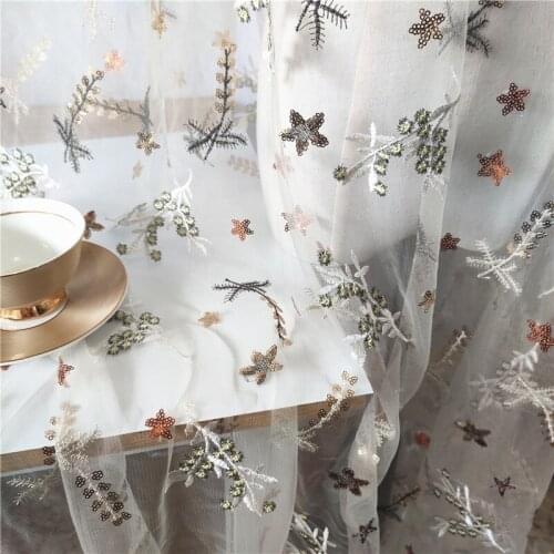 130*100cm beige color lady prom Dress Applique DIY Headdress scarf veil Embroidered Lace Fabric Patch curtain table cover