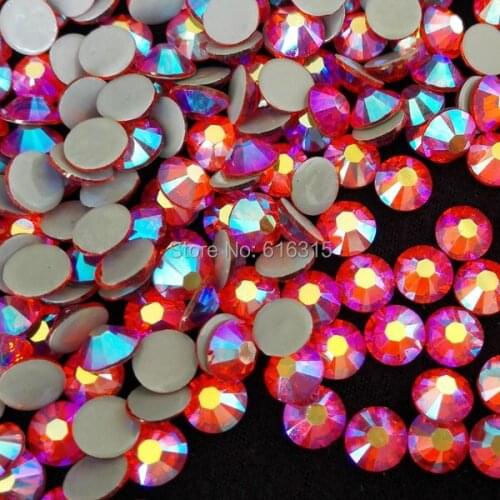 5mm ss20 Hyacinth AB hot-fix rhinestone 1440 pcs each lot ; flatback rhinestone for Christmas day factory direct price
