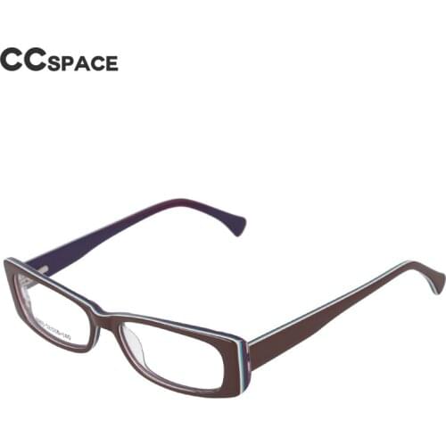 51078 Rectangle Optical Glasses Acetate Frames Anti-blue Lenses Men Women Fashion Computer Eyeglasses