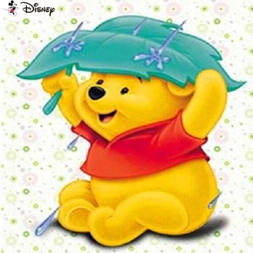 Disney 5d Diamond Painting "Cartoon winnie pooh" Picture Of Rhinestone DIY Diamond Embroidery Home Decor A30332