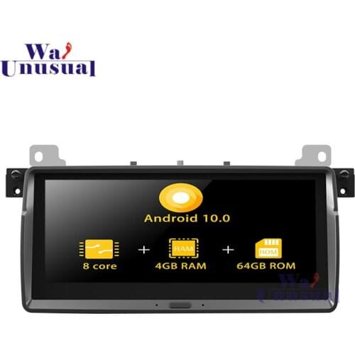 WANUSUAL Android 10.0 Car GPS Navigation For BMW E46 (1998-2005) M3 (1998-2005) NO DVD Single Din CD Player Autoradio Head Unit