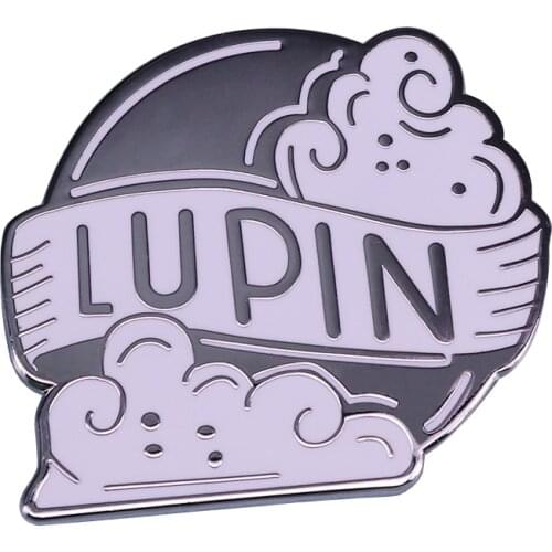 Werewolf Lupin pin full moon wizardry brooch pretty collector