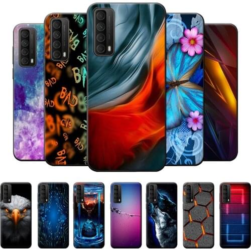 For Huawei Y7A Case TPU Case Huawei Y7A Soft Silicone Phone Case For Huawei Y7A Y7 A Protective Back Cover Huawei Y7A Fundas Fox