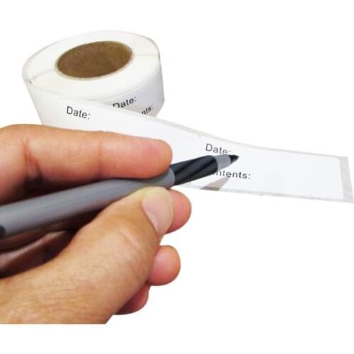 Household Paper Label Sticker Food marking date roll sticker For Diy Bakery Products Package Sticker Label sticker