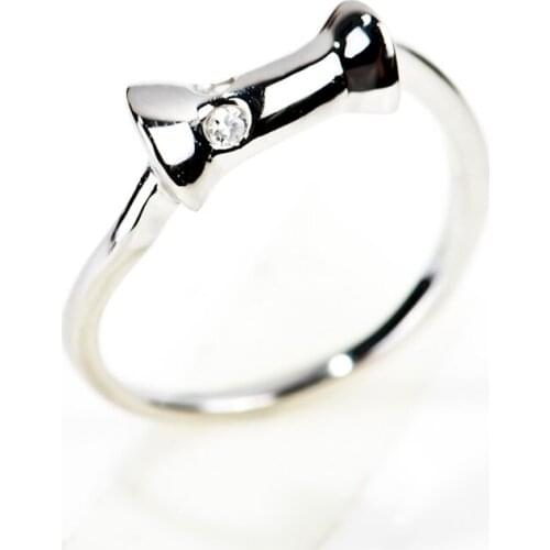 GNJ0307 High Quality 925 Sterling Silver Childrens Rings Beauty Cute Lovely Ring Jewelry & Accessories For Kids