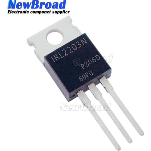 10PCS IRL2203N TO220 IRL2203 TO-220 IRL2203NPBF N-channel FET