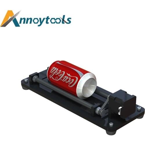 Wheel Engraving Module Laser Engraver Y Axis DIY Upgrade Kit with stepp for Column Engraving Cylinder