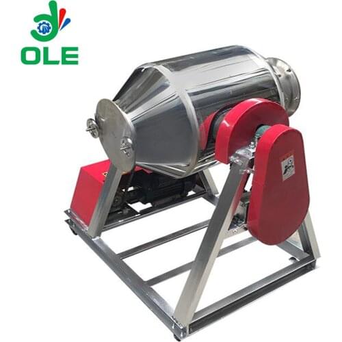 180L Drum Type Dry Powder Fodder Flour Mixing Machine Food Additive Drum Mixer Blender