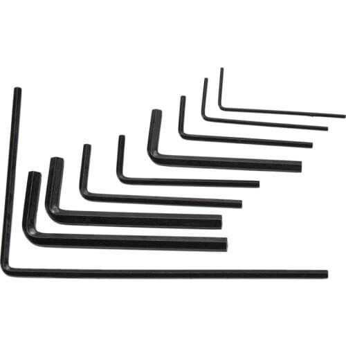 New High Quality 9pcs Adjustment Bass Guitar Wrench Set Repair Tool Guitar Bass Neck Bridge Screw Truss Rod