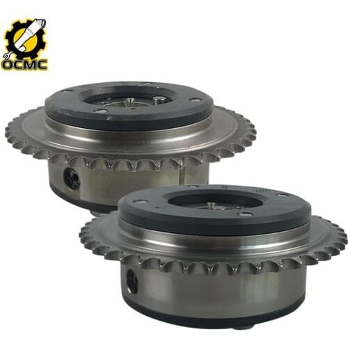 Pair Fit For Mercedes Engine M 271 2710500800 2710500900 Intake & Exhaust Camshaft Adjuster