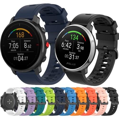 Wrist Strap For Polar Vantage M M2 / Lgnite Smart Watch Band Silicone Bracelet Replacement Strap For Polar Grit X/Unite Correa