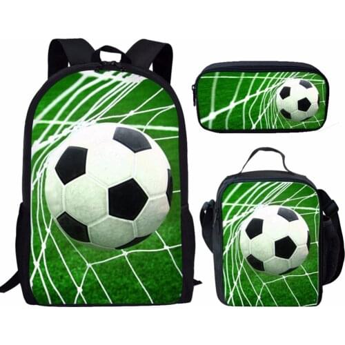 Soccer Football Print Backpack Boy Girl School Bags For Teenage College Women School Bag High Student Children Book Bag