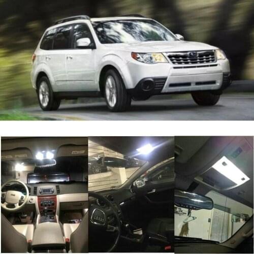 Interior Led lights For 2012 Subaru Forester Impreza Legacy Outback Tribeca WRX led light interior van 12v