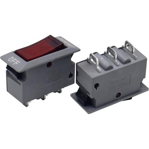 Kuoyuh 94N series 16A Thermal Overload Protector Reset Push Rocker Switch Circuit Breaker