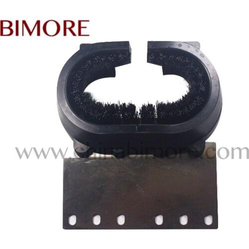 4PCS Escalator Lift Parts ESCALATOR Handrail Inlet with Brush KM5072085H01