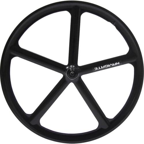 700C Bike Wheel Magnesium Alloy 5 Spoke Wheel Fixie Bicycle Mag TRI Front And Rear Fixed Gear Bike Rim Cycling Accessories