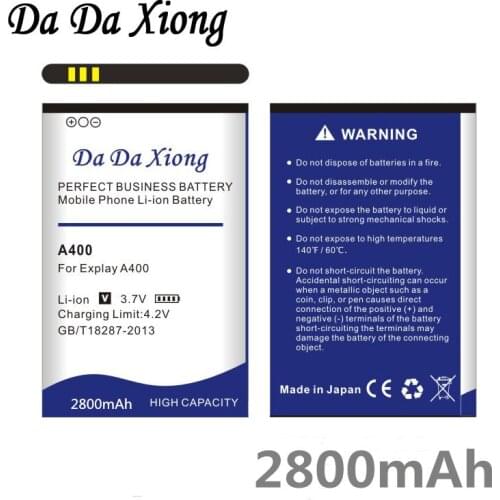 DaDaXiong 2800mAh Explay A400 Battery for Explay A400 phone