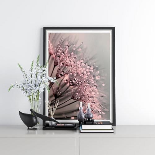 DIY 5D Diamond Painting Dandelion Dew Poster Full Square/Round Diamond Embroidery Cross Stitch Mosaic room Decor