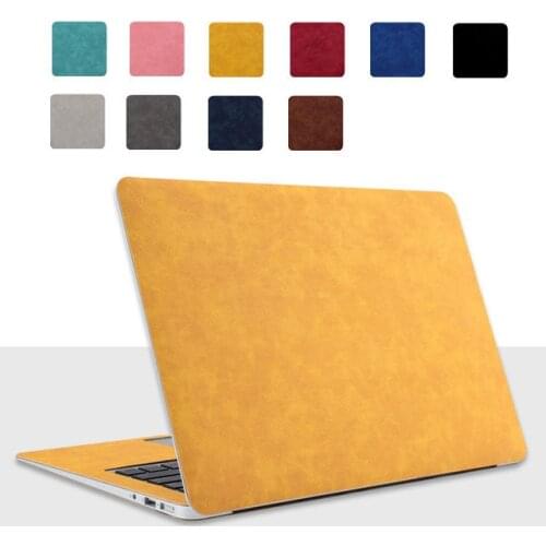 13 15 16 11 12 Inch PU Leather Cover Case For Apple MacBook Pro Retina 13.3 Air Laptop 2020 New A1932 A2289 A2141 Shell Skin