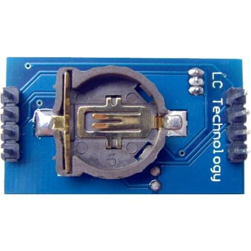 1pcs DS1307+AT24C128+DS18B20 digital temperature sensor Triad Clock Module