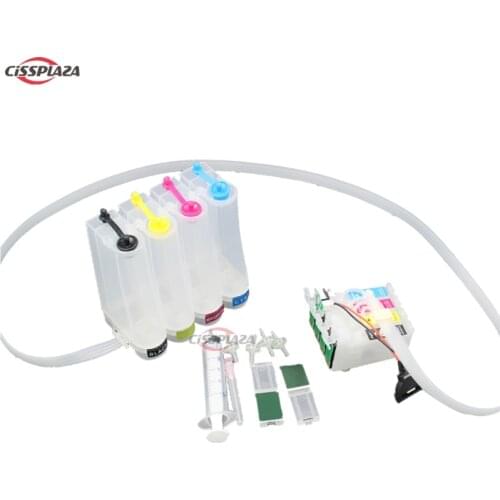 CISSPLAZA T2711 27XL CISS compatible for epson WorkForce WF-7110 wf7610 wf7620 wf3620 wf3640 wf7610DWF for European verison