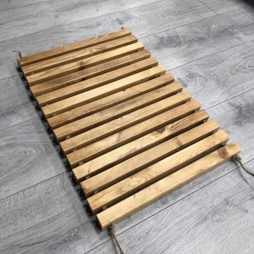 Wooden Decorative Bathroom Mat Trend Minimalist 2021 Product