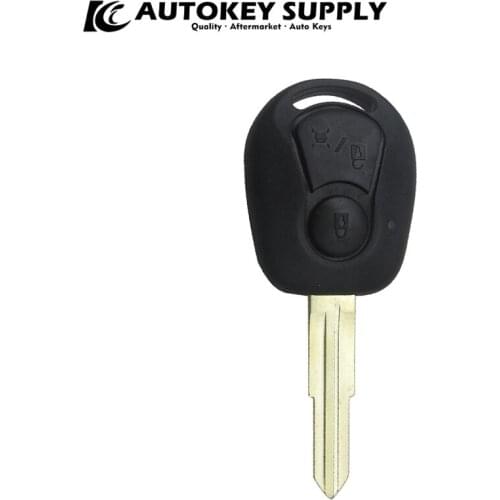 ForSsangyong Actyon Kyron Rexton 2 Button Remote Key Shell AKSYS201