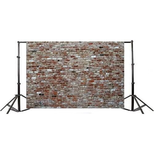 Photography Backdrop Painted White Brick Wall