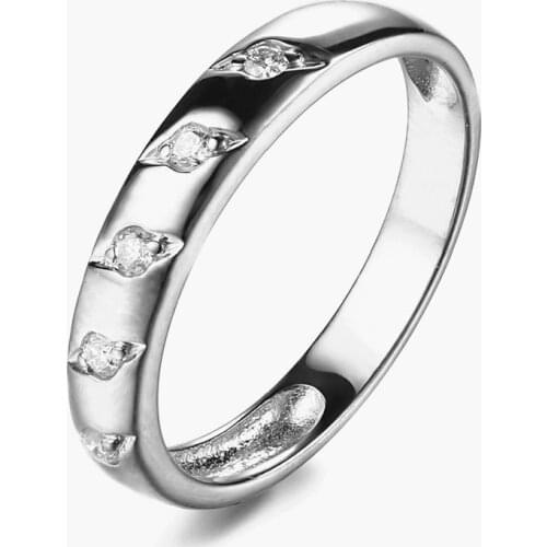 HELON Sterling Silver 925 Round VVS/DEF Color Lab Grown Moissanite Diamond Engagement Ring Women Fine Jewelry Moissanite Ring