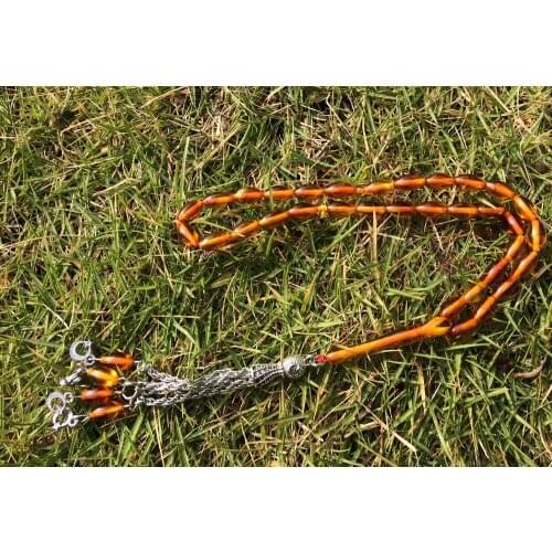 Islam prayer beads muslim Rosary imitation kehribar tesbih Resin amber tesbih allah tespih misbaha masbaha sibha subha gift