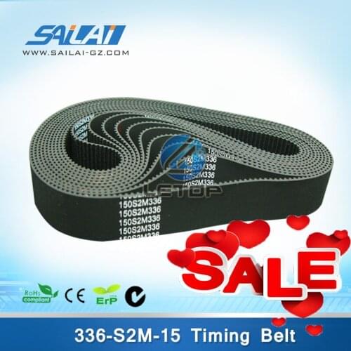 LETOP 1PCS Printer Small Drive Belts 336-S2M/2GT Width 15mm For Scan Motor Pulley