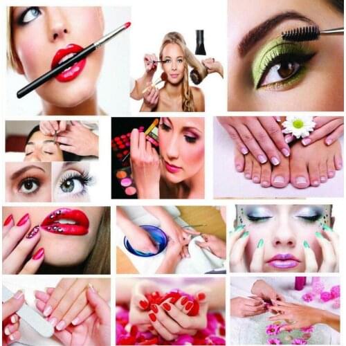 Lot style Choose Salon Beauty Makeup SPA Hairdresser Manicure Pedicure Poster Art print Silk poster Home Wall Decor