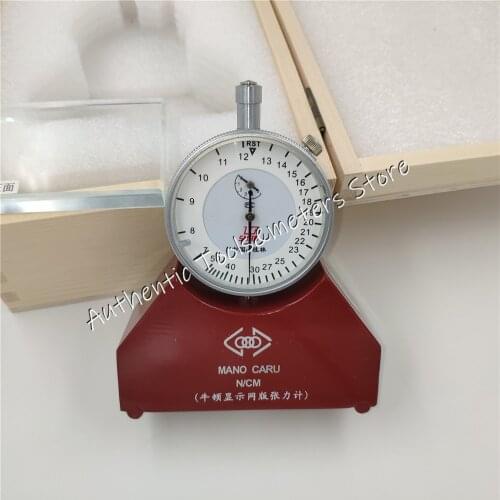 Professional 7-50N Steel Mesh Tension Meter Newton Pressure Tester Mechanical Tension Gauge Tensometer for Silk Screen Printing