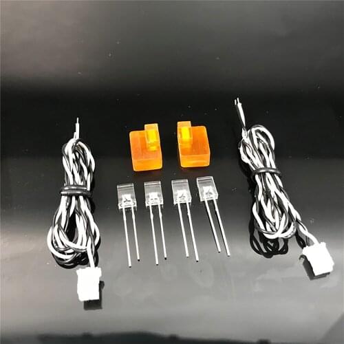 RC Pedal Turning Lamp Cup Marker LED Light Kit for Tamiya 1/14 Scania R470 R620 RC Car Upgrade Parts