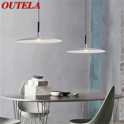 OUTELA Nordic Pendant Light Modern Simple Creative LED Lamps Fixtures For Home Decorative Dining Room