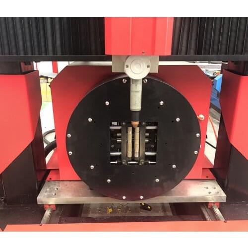 Cnc plasma cutting machine metal 3 in 1 plasma cutter cutting rectangular plasma pipe