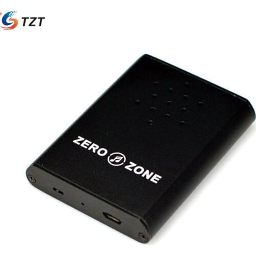 TZT Portable Original Schumann Wave FM783 7.83Hz Low Frequency Pulse Generator with Aluminum Case