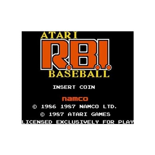 Vs rbi baseball Region Free 60 Pin 8Bit Game Card For Subor Game Players