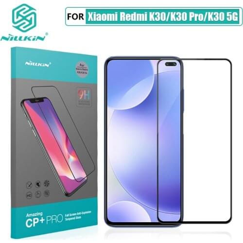 For xiaomi redmi k30 Glass Screen Protector NILLKIN Amazing H/H+PRO/XD+ 9H redmi k30 pro Tempered Glass Protector redmi k30 5G