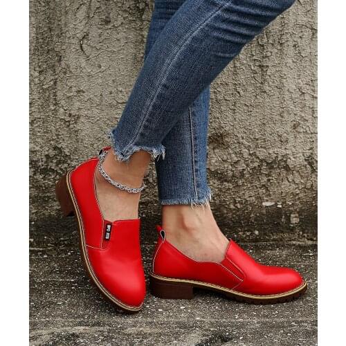 Womens Shoes Flats Loafers Ladies Fashion Leather Brand Sneakers Women Designer Flat Ladies Shoes Woman Luxury Female Footwear