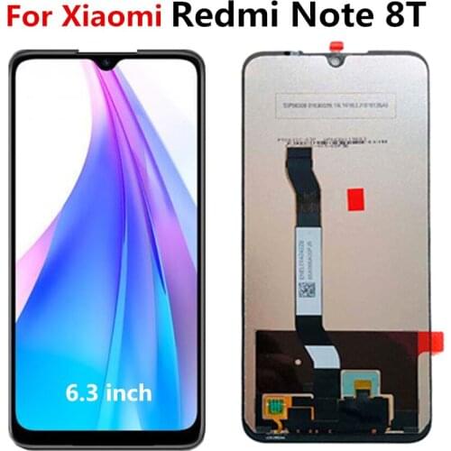6.3" For Xiaomi Redmi Note 8T M1908C3XG LCD Display Screen Touch Digitizer Assembly Repair Parts for Redmi Note8T LCD Display
