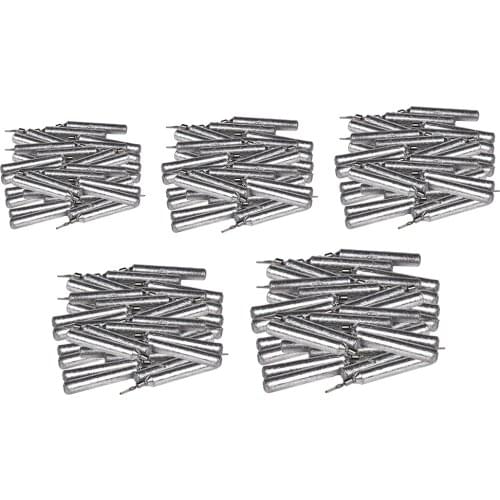 50Pack Drop-shot Rig Sinkers Rotating Weight Sinker Jig Head Rolling Swivel Fishing Weights Sinkers