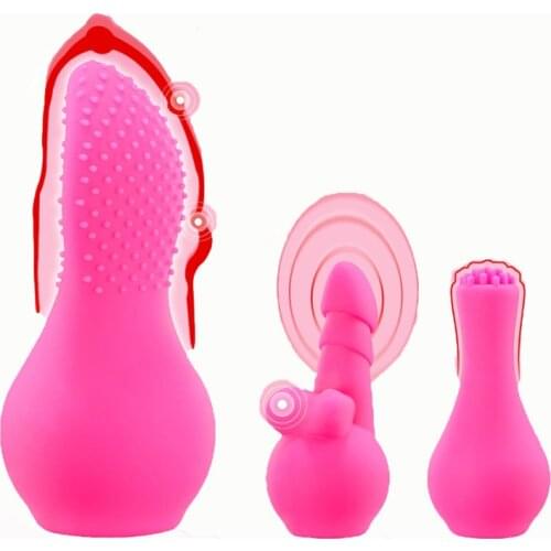AV Rod Head Cap AV Stick Vibrator Head Covers Magic Wand Attachment G Spot Clitoris Stimulator Accessories Sex Toys For Women