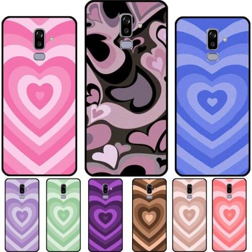 Latte Love Coffee Heart Case For Samsung Galaxy A5 A3 2017 J7 J5 J1 J3 2016 A6 A8 J6 J4 Plus J8 A7 A9 2018 Cover