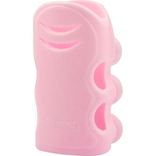 Suction Cup Showers Holder Wall Mount Fixture Bracket Easy to Hang Handheld Shower Head Silicone of Nail M17E