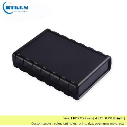 12PCS circuit electronic boards instrument enclosure abs plastic enclosure wire connection box DIY project case 111.5*77*25.5mm