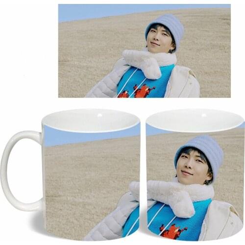 Color Changing Mug Student Novelty Water Cup JUNG KOOK JIMIN V SUGA JIN J HOPE Drinking Cup