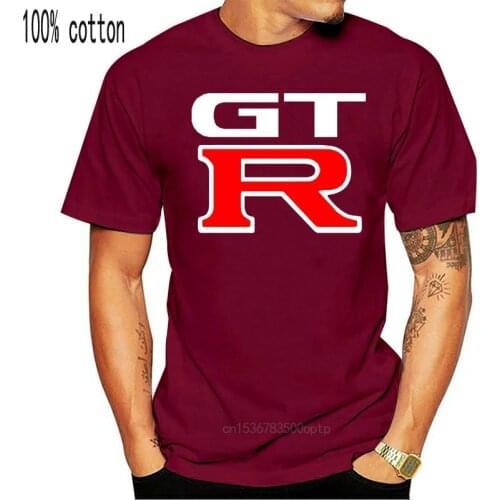 2020 Hot Sale 100% cotton GT-R T-SHIRT S-3X skyline gtr Classic Japanese car fans r35 drift street race boost turbo Tee shirt