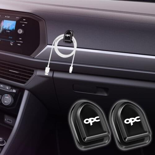 Multifunctional Car creative mini hook interior hook headphone cord key storage Poly Bag hook for OPEL OPC Car Accessories