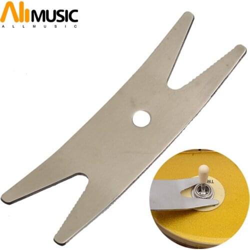 Stainless Steel Multi Spanner Wrench Tightening Knob Jack Tuner Bushing for Guitar Bass